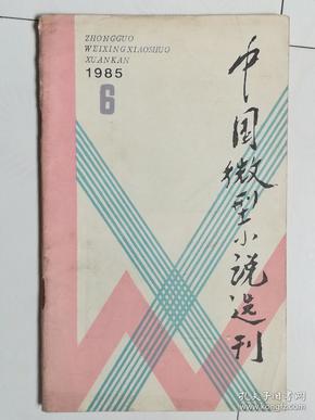 中国微型小说选刊（1985.6，1985年第6期）