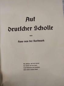 德国土地 贴图片 图片全 现货 AUF DEUTSCHER SCHOLLE 1935