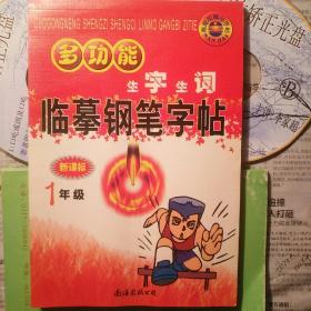 多功能生字生词临摹钢笔字帖
新课标一年级