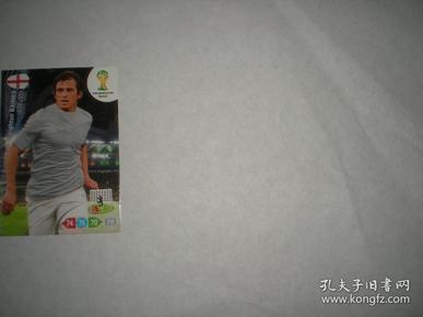 帕尼尼 panini 游戏版 2014年世界杯 球星卡    英格兰  拜恩斯