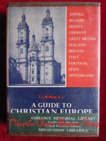 A Guide to Christian Europe（英语原版 精装本）基督教欧洲游览指南