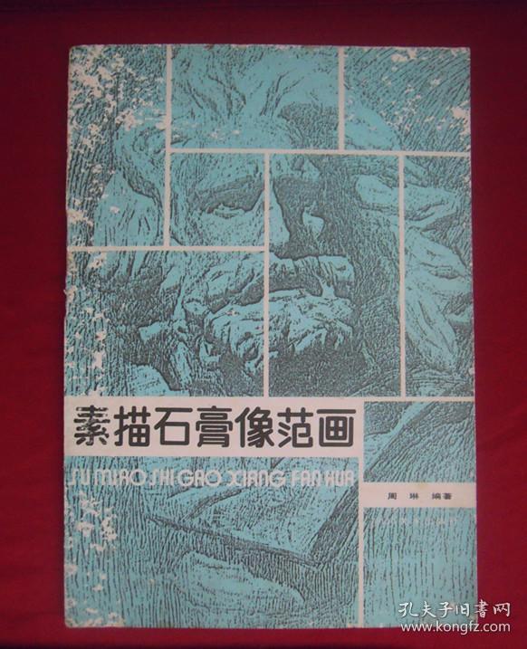 素描石膏像范画【8开】（一版一印）
