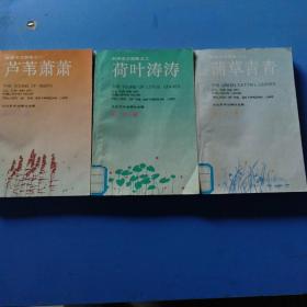 白洋淀三部曲。芦苇萧萧，荷叶涛涛，蒲草青青。全三册，仅印6000册