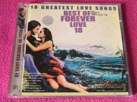 （二手CD唱片）Best Of Forever Love 18（至爱英文金曲18首）