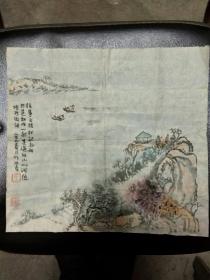 安徽四才女（马丽春）  国画山水软片