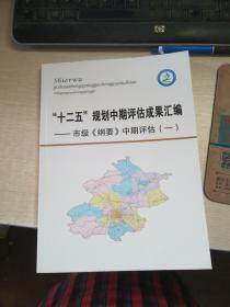 十二五规划中期评估成果汇编-市级纲要中期评估一