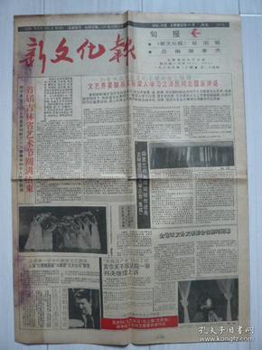 《新文化报》1989年10月30日，吉林省文化厅主办，一九八九年第二十期。