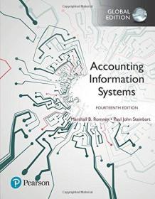 预订 Accounting Information Systems, Global Edition  14e 英文原版 会计信息系统