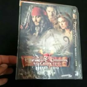 加勒比海盗二亡灵宝藏。DVD。