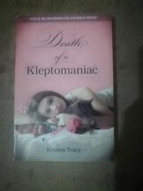 Death of a Kleptomaniac【惯偷之死，克里斯汀·特雷西，英文原版】