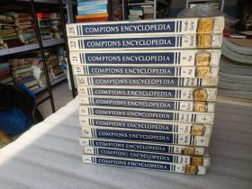 COMPTON'S ENCYCLOPEDIA （康普顿百科全书 1 2 3 4 5 6 7  15 16 19 21 22 23）共13本合售