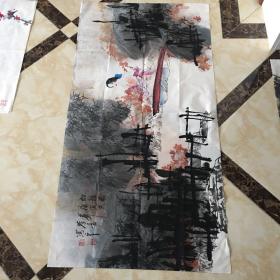 骆鉴音 绘画（保手绘 真迹）