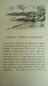 1907年 Lamia's Winter Quarters.水彩画大师ELGOOD《拉弥亚的冬居之处》珍贵第1版 绝美彩图 大开本品佳