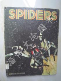 Books For Young Explorers National Geographic Society：Spiders【大16开精装 】（年轻探险家国家地理学会的书籍：蜘蛛）【见描述】