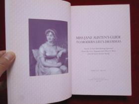 Miss Jane Austen's Guide to Modern Life's Dilemmas: Answers to Your Most Burning Questions About Life, Love, Happiness (and What to Wear) from the Great Jane Austen Herself（货号TJ）