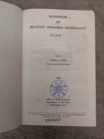 handbook of military infrared technology （H523）