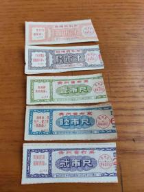 1969年贵州省革命委员会语录布票【票证】无副券，69年贵州布票