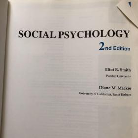 Social Psychology 第2版 英文原版