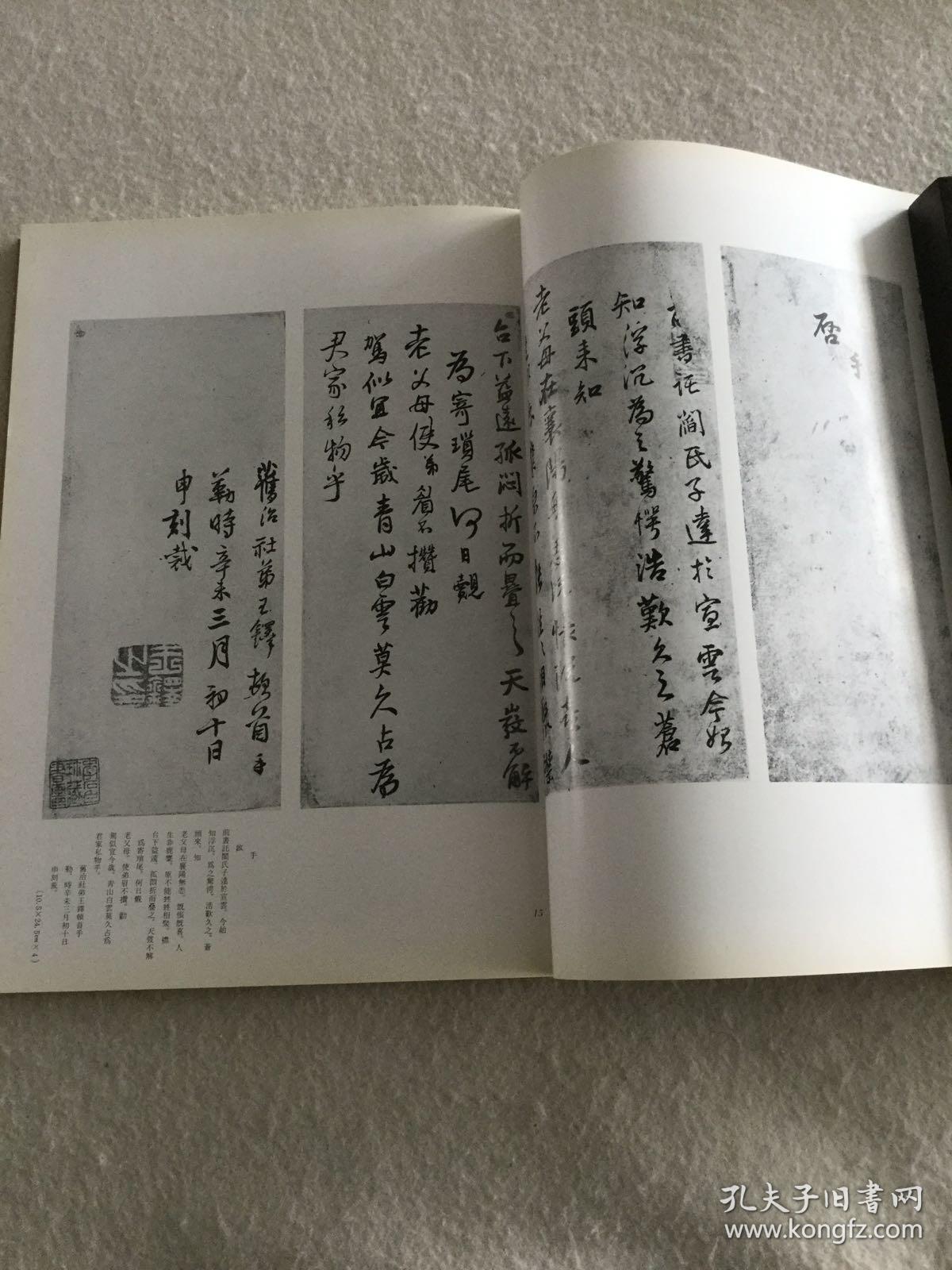 二玄社 王铎书法展纪念册