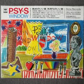 WINDOW-艺人：PSY・S-日本流行氛围音乐-正版CD