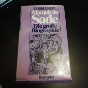 Marquis de Sade. Die große Biographie 《萨德大传记》 德语原版 布面精装带书衣 插图