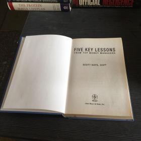 FIVE KEY LESSONS