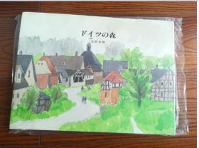 日本原版 ドイツの森 安野光雅 绘本 画集 绝版