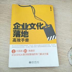 企业文化落地高效手册（正版、现货）