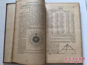 PLANETRIGONOMETRY AND FOUR-PLACE TABLES OF LOGARITHMS对数的平面三角和四位表