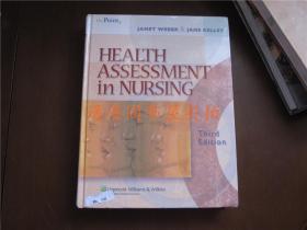 英文原版：Health Assessment  in Nursing third edition（16开精装，带光盘，无印章字迹勾划）