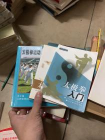 太极剑入门 太极拳运动 太极拳入门 三册合售