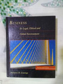 英文原版 商业：法律、道德和全球环境（英文）第5版  Business: Its Legal, Ethical and Global Environment (英语) 45h Edition