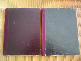 笔记本两本  记录  1972年9月19日到1975年5月