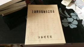 上海图书馆地方志目录【9品】