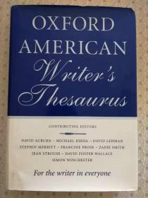 Oxford American Writer's Thesaurus  英文原版包邮