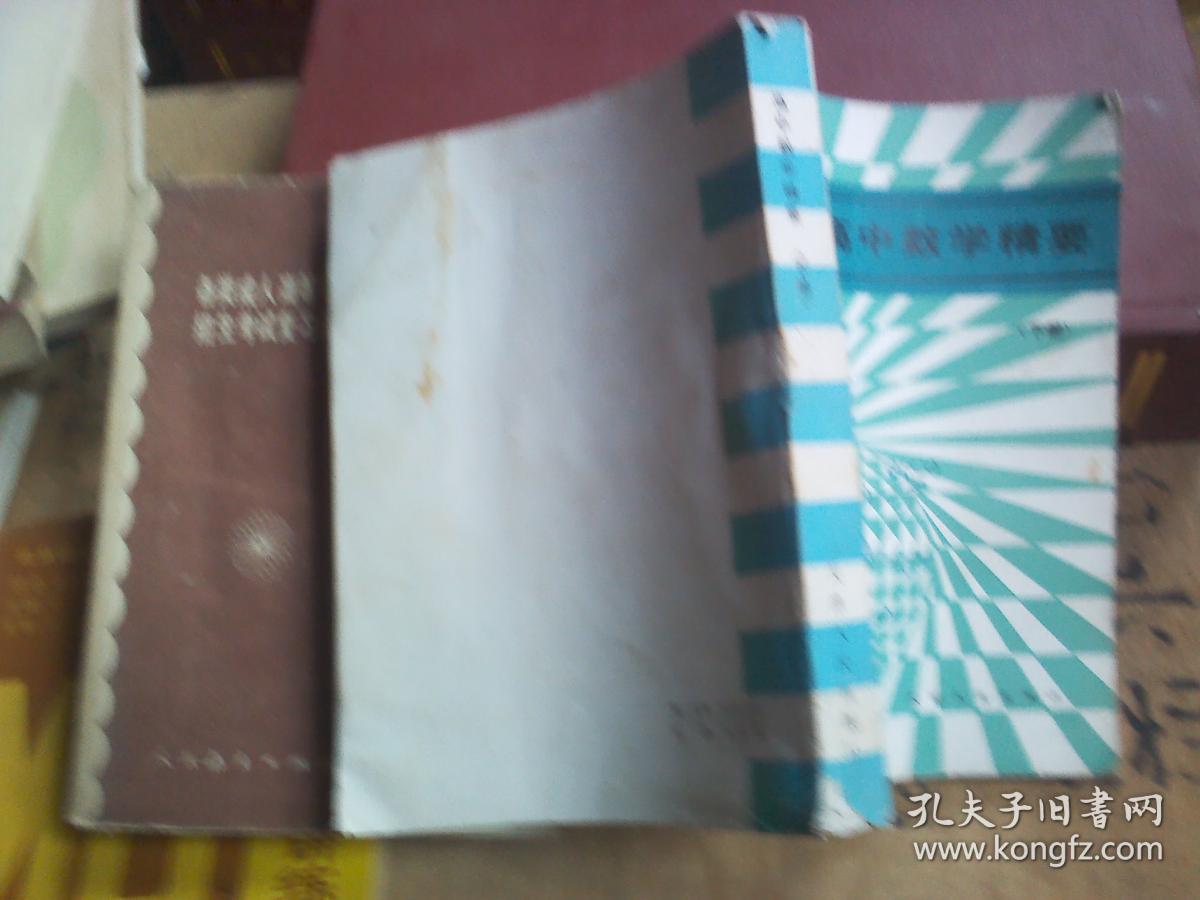 高中数学精要 （下册）