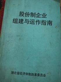 股份制企业组建与运作指南