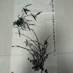 著名演员、中国电影表演艺术学会名誉理事 袁霞 国画