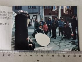 1994上海郊县 摄影爱好者在农家拍摄艺术照