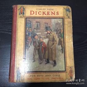 stories from dickens for boys and girls 狄更斯给男孩和女孩的故事 内含插图无数