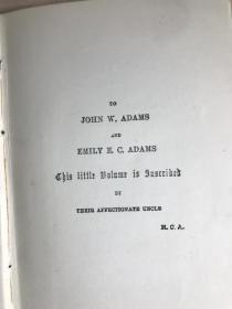 The Cherry-Stones or the Force of Conscienc William Adams 1886  18*12.5cm