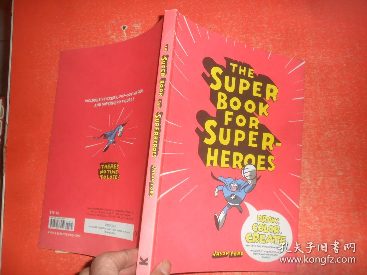 THE SUPER BOOK FOR SUPER-HEROES超级英雄的超级手册（英文原版）见图