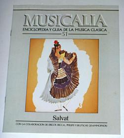 musicalia enclopediay guia de la musica clasica 【 唱片说明书,第3-85，详见图片。共30本合售】