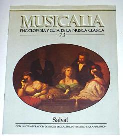 musicalia enclopediay guia de la musica clasica 【 唱片说明书,第3-85，详见图片。共30本合售】