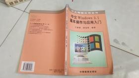 中文Windows 3.1基本操作与应用入门