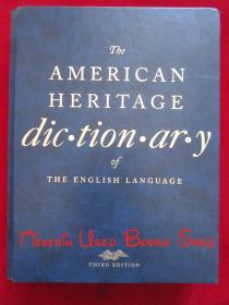 The American Heritage Dictionary of the English Language（Third Edition）美国传统英语词典（第3版 货号TJ）