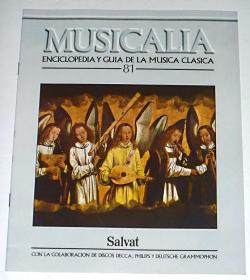 musicalia enclopediay guia de la musica clasica 【 唱片说明书,第3-85，详见图片。共30本合售】