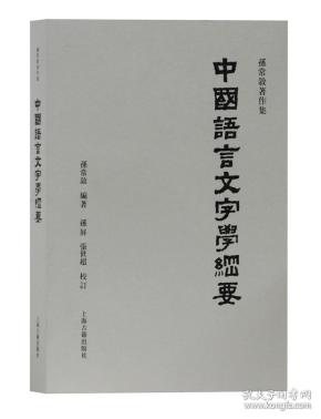 中国语言文字学纲要