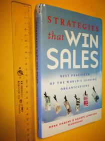 英文                大精装《赢得销售的策略：最佳实践》 Strategies That Win Sales: Best Practices of the World's Leading Organizations