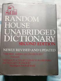 Random House Unabridged Dictionary Second Edition Newly 英文原版大辞典